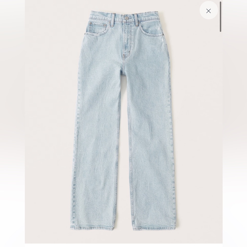 Abercrombie & Fitch The Loose High Rise Curve Love